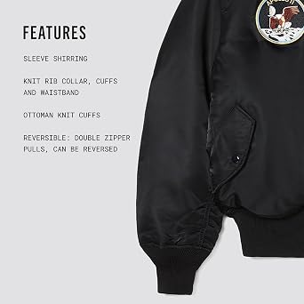 Alpha Industries Men's Apollo MA-1 Flight Jacket