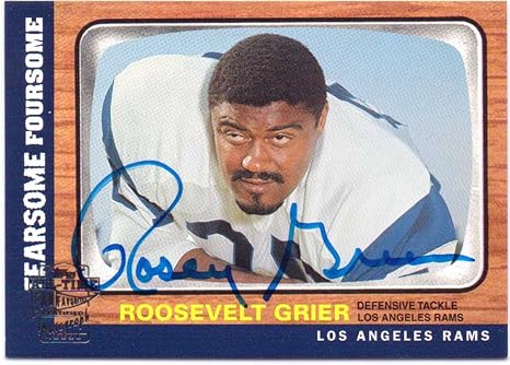 Rosey Grier 2004 Topps All Time Fan Favorites Autograph #ROG - Los Angeles  Rams at Amazon's Sports Collectibles Store