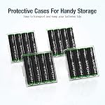 HiQuick 16 Pack AAA Batteries Rechargeable, 1100mAh High Capacity Pre-Charged AAA Ni-MH Batteries 1.2 Volt