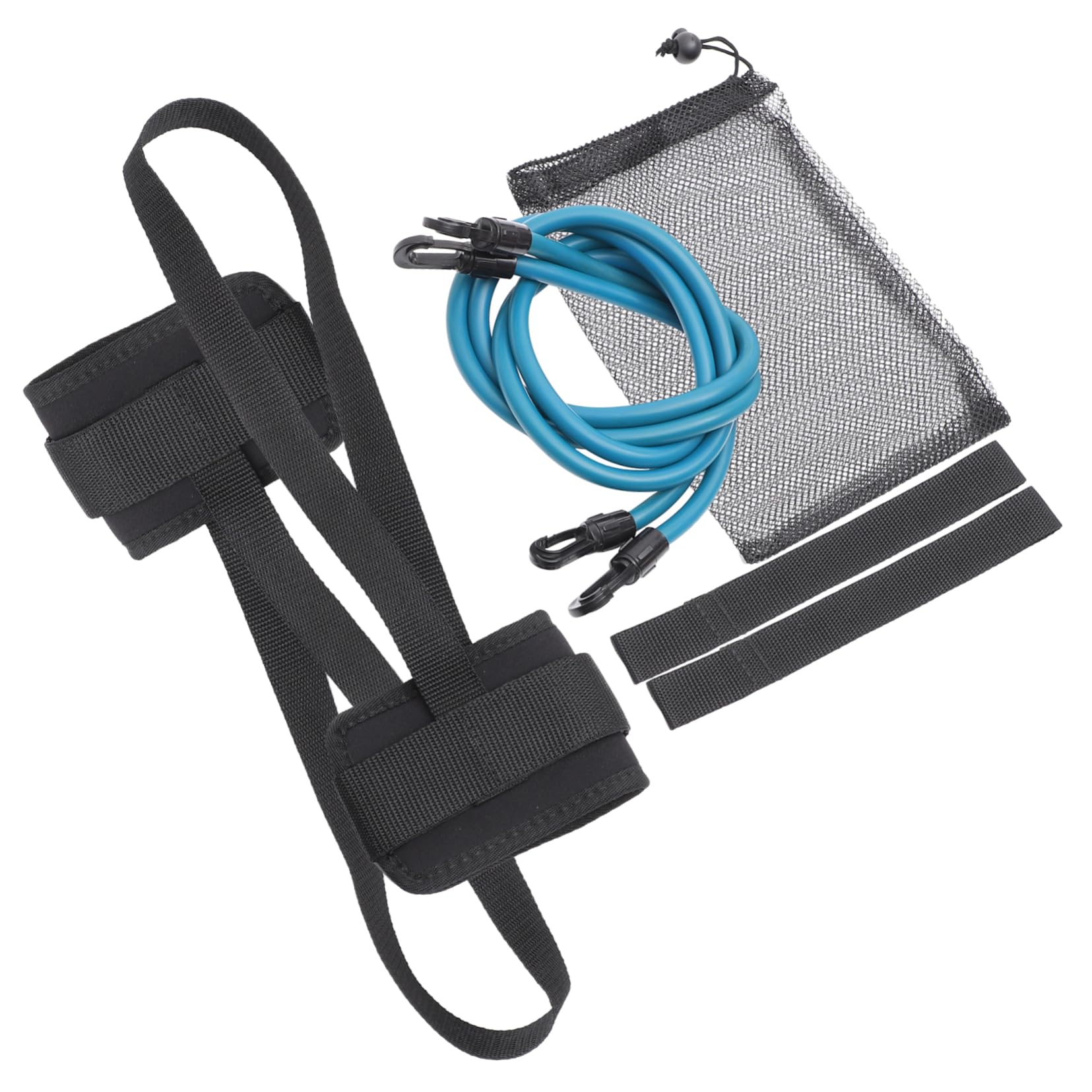 BRIGHTFUFU Swim Equipment Pull Buoys Swimming Training Resistance Bands for Swim Training Portable Sports Accessories