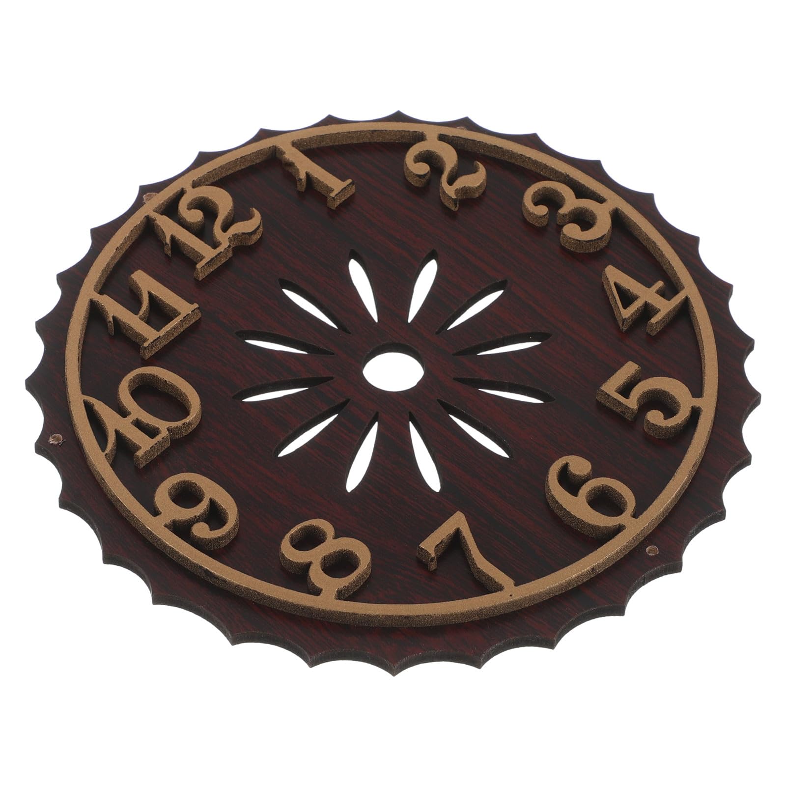 Esfera de Reloj de Pared Vintage para Reloj Cuco de Madera