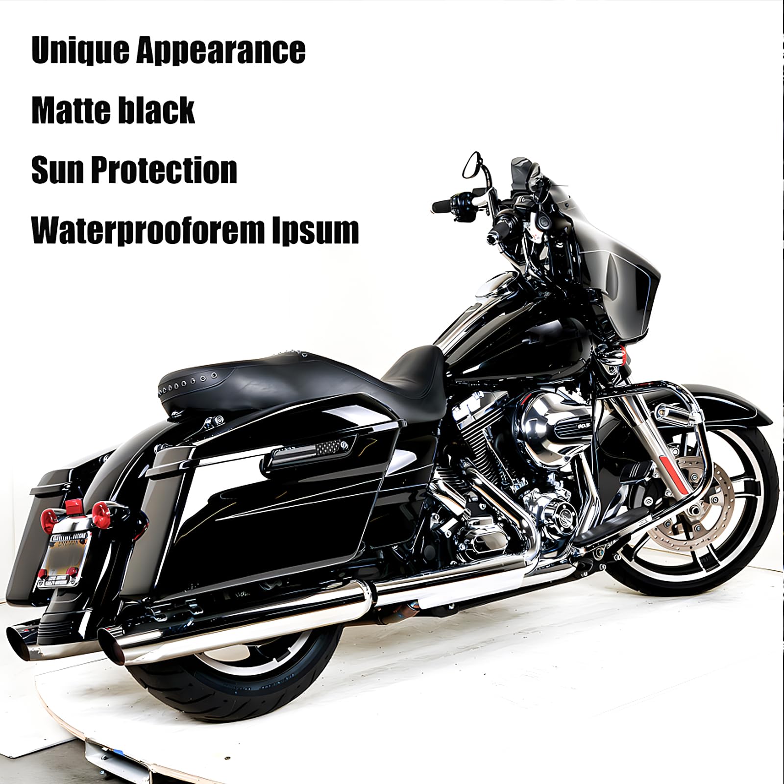 POLYTORTiON add CBF 【KarDiaN×idea】 Amazon.com: Alicatong American US Flag Saddlebag Inserts