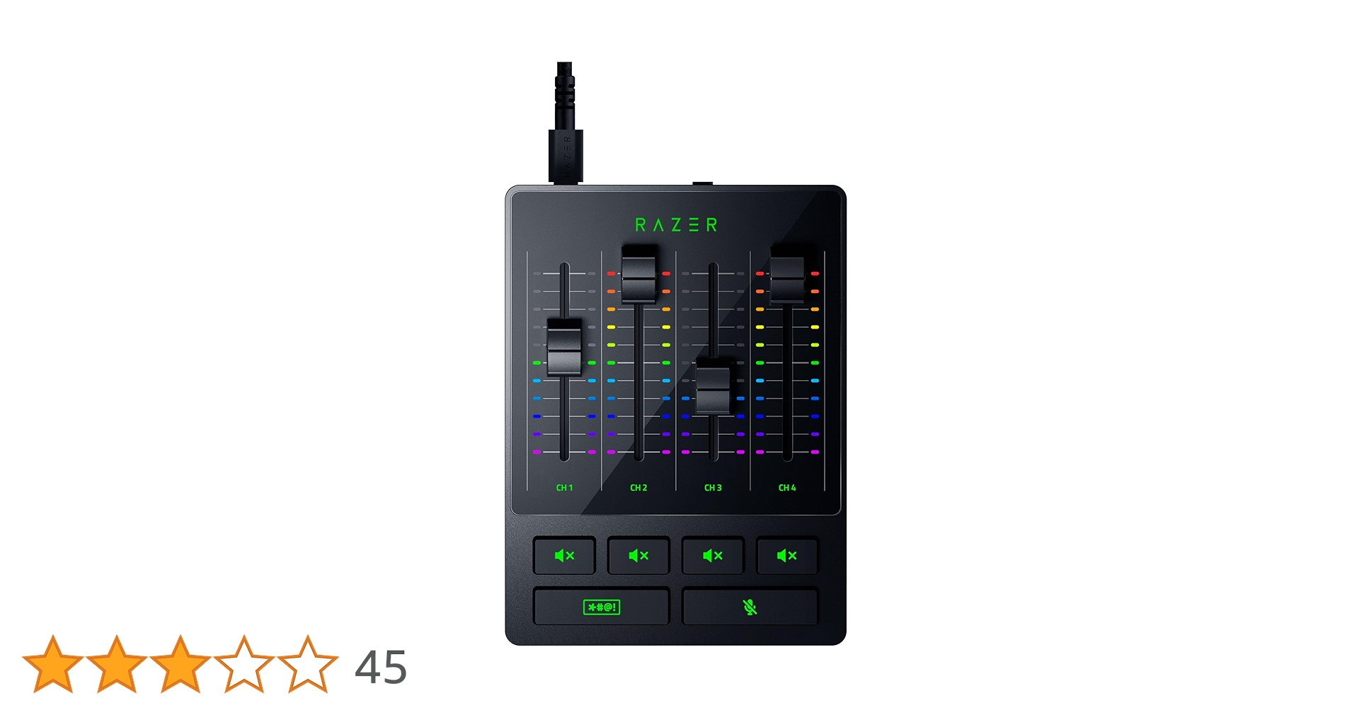 DJ機材 Razer Audio Mixer RZ19-0386 RZ19-03860100-R3M1 Audio Mixer 1個 RAZER 【通販モノタロウ】
