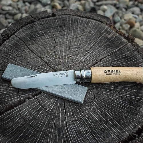 Miniatura 10 de Opinel Piedra de afilar natural - Afilar y dar forma a los cuchillos plegables Opinel de Lombardi, Italia