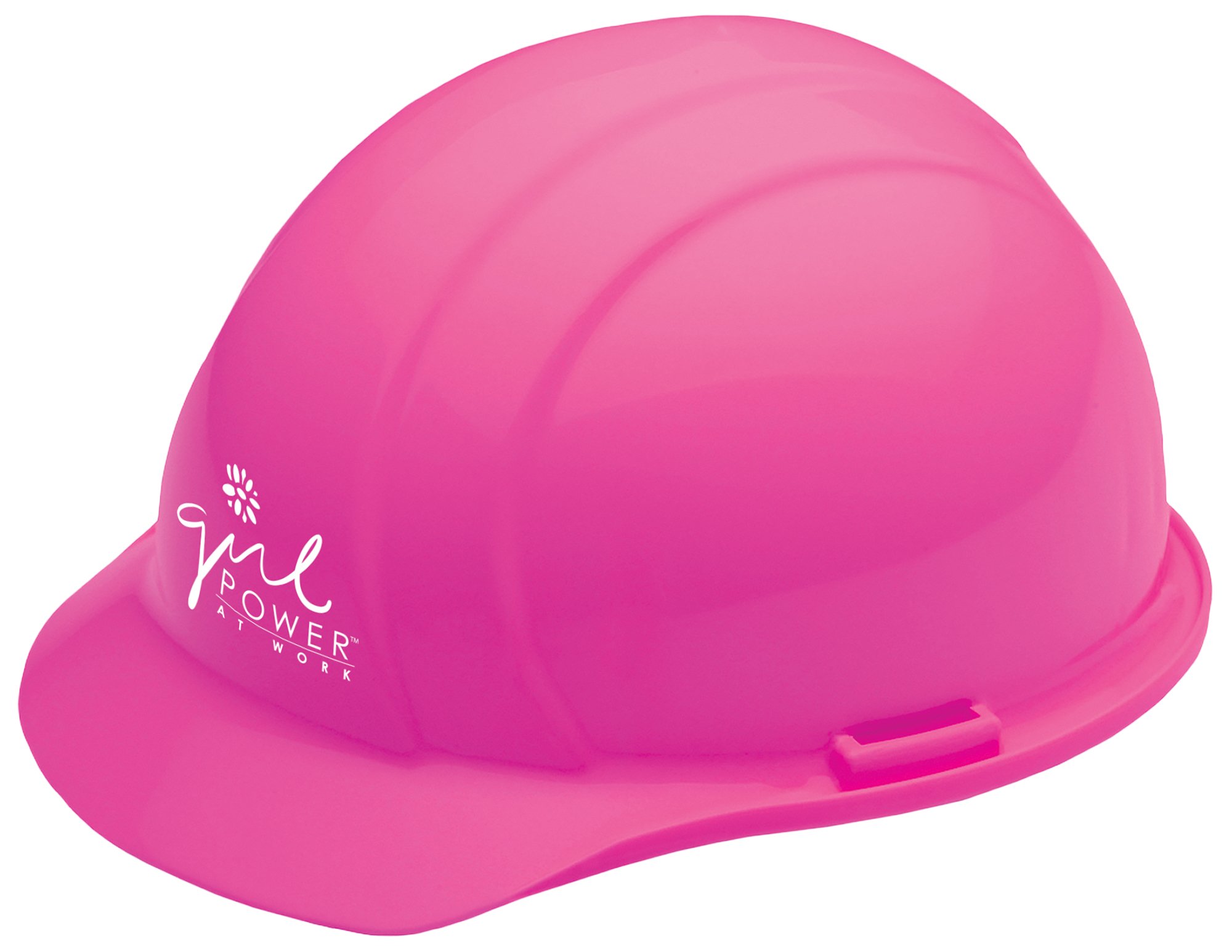 Delta Plus Americana MegaRatchet Cap with 4-Point, Slide Lock Suspension, Hi Viz Pink, 6.5-8 (WEL19369HP)