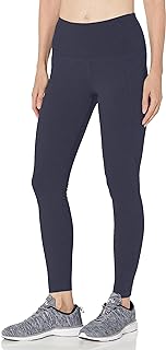 Women's Cotton Stretch Basic Ankle Legging with Side Pocket