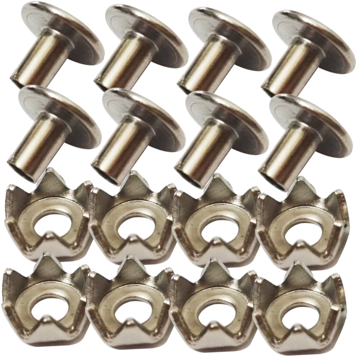 TENDYCOCO Ergonomic Snow Crampon Shoes Ice Cleats 100Pcs Replacement Ice Spike Shoes for Traction on Ice Snow