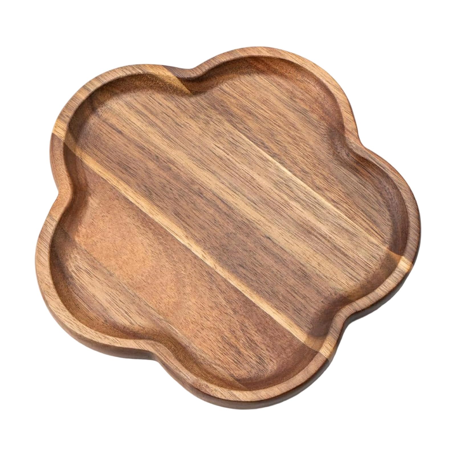 Tsophreniq Modern Oval Fruit Serving Board Cobvenient Designs Space Saving Multipurpose Wooden for Countertops Picnics Use Portable Camping Serving Tray