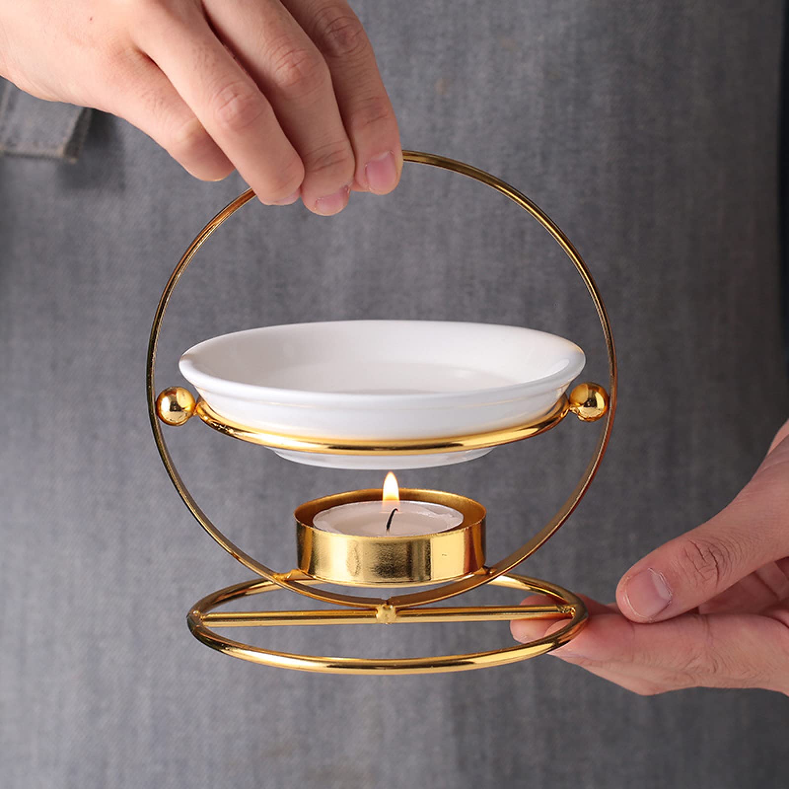 brûleurs d'huile, Brûleurs de fonte de cire, brûleur d'huile essentielle, brûleurs et diffuseurs d'huile essentielle, support de chauffe-cire, diffuseur parfumé de bougie for la maison et le bureau