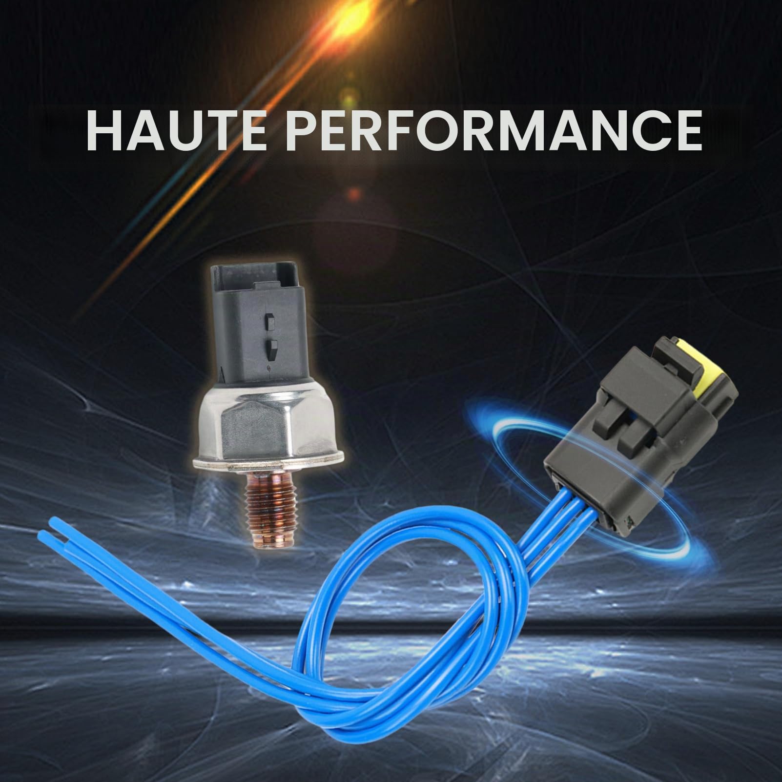 Kit de réparation de capteur de pression de carburant avec connecteur adapté pour Berlingo C1-C5 107 1007 206 207 307 407 Jumpy Nemo X-sara Scud0 F0cus 1920GW 9658227880