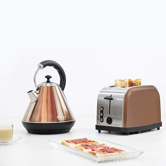 Amazon.co.uk copper kettle and toaster