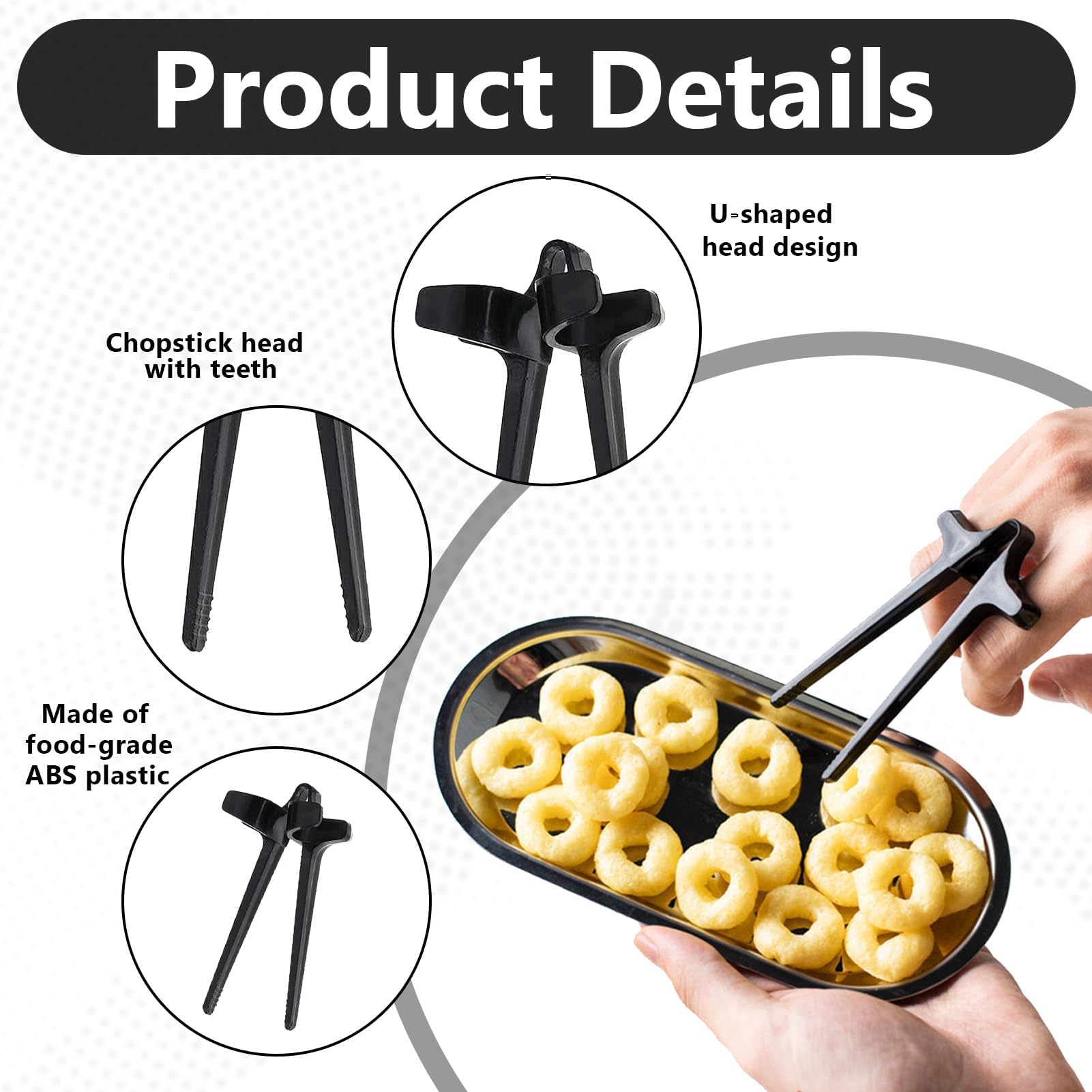 Finger Chopsticks - Keep Hands Clean! -3