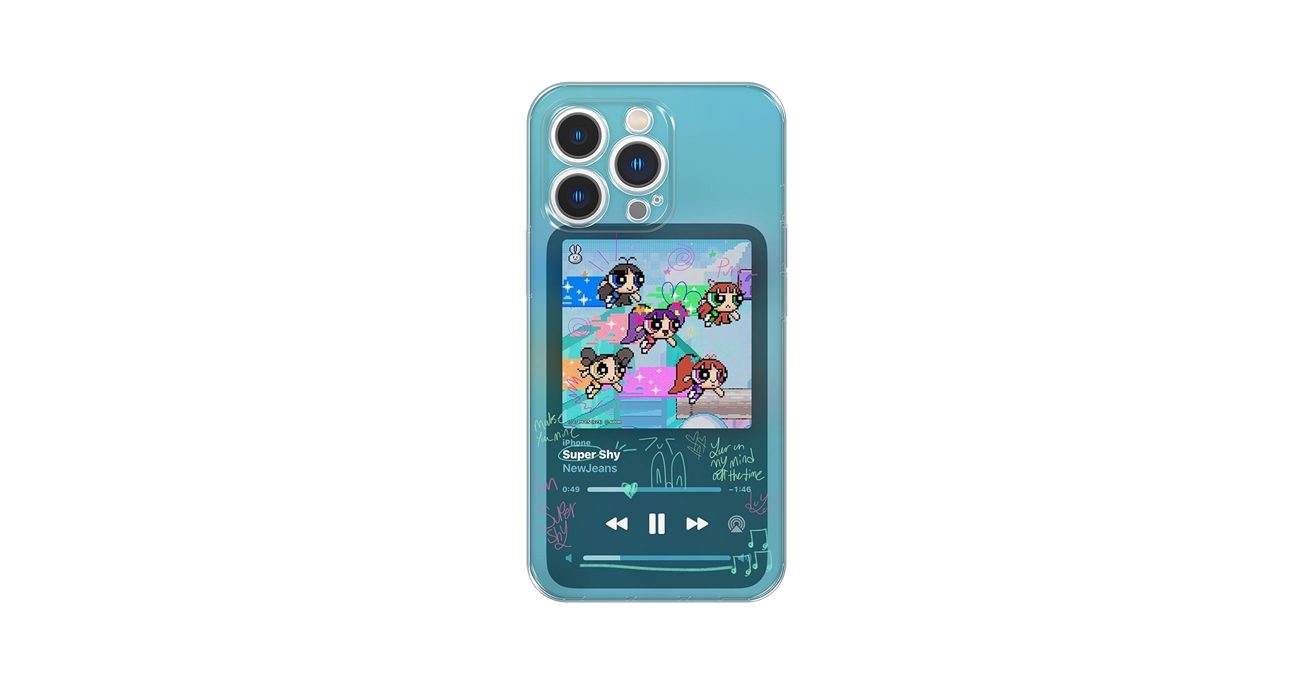 Amazon.co.jp: ニュージーンズ NewJeans スマホケース iPhone用