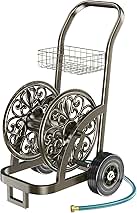 GOFORWILD Garden Hose Reel Cart with Wheel, Hold up to 200 Ft of 5/8