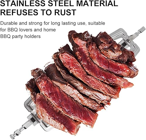 Miniatura 2 de Tenedor de freidora de aire de acero inoxidable y tenedor de parrilla para barbacoa, cocina en casa, al aire libre, camping