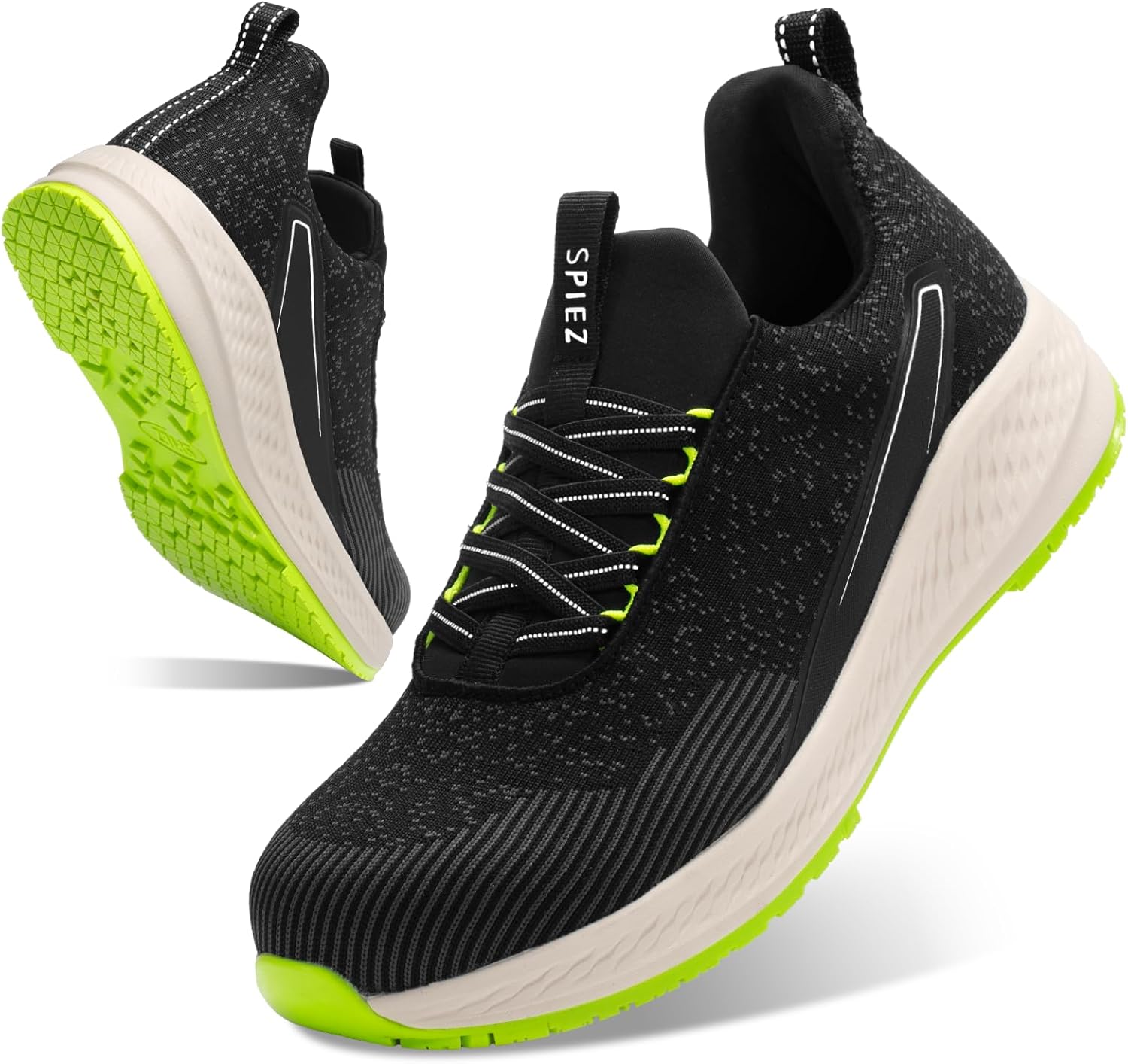 SPIEZ Slip-On Safety Shoes for Men