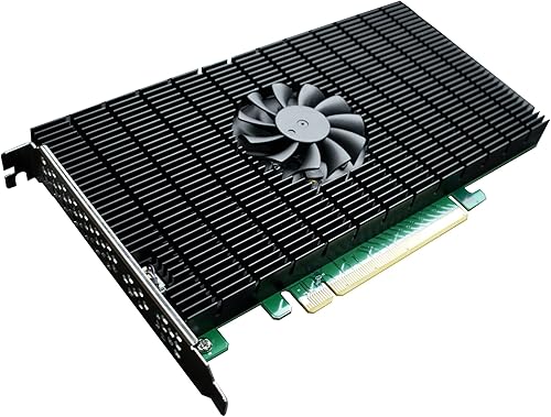Miniatura 4 de HighPoint Controlador RAID NVMe de arranque M.2 SSD7105 PCIe Gen3 de 4 puertos para sistemas Windows y Linux.