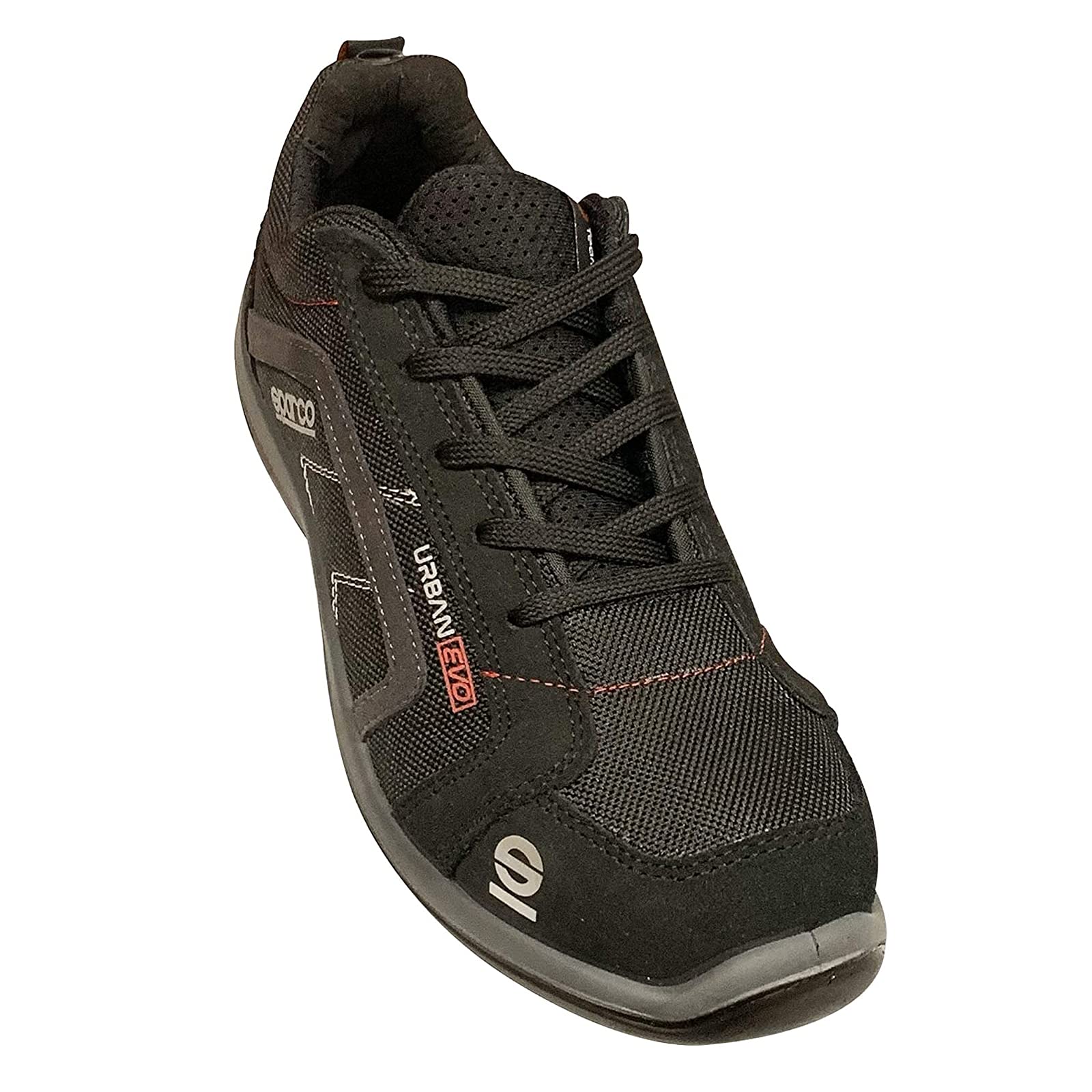 Sparco Teamwork Scarpa Antinfortunistica da Lavoro - Bassa per Uomo E Donna - Urban Evo - S1P SRC