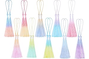 Bookmark Enriching Mini Tassels for Enhanced Reading Delights