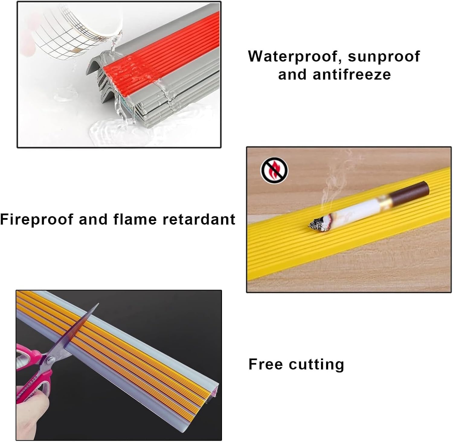 Strisce di sicurezza antiscivolo per scale, autoadesive, in gomma PVC, 2,5 x 5 cm, colore marrone, 1000 cm, per una maggiore resistenza allo scivolamento.