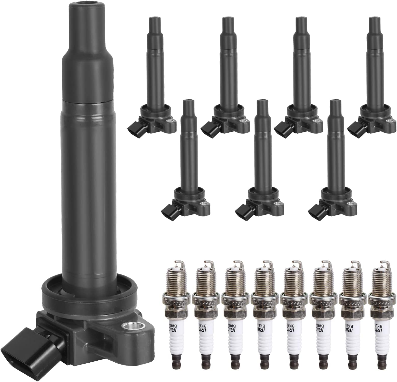 MAS Ignition Coils Pack Compatible with Lexus GS430 GX470 LS430 LX470 LX570 SC430