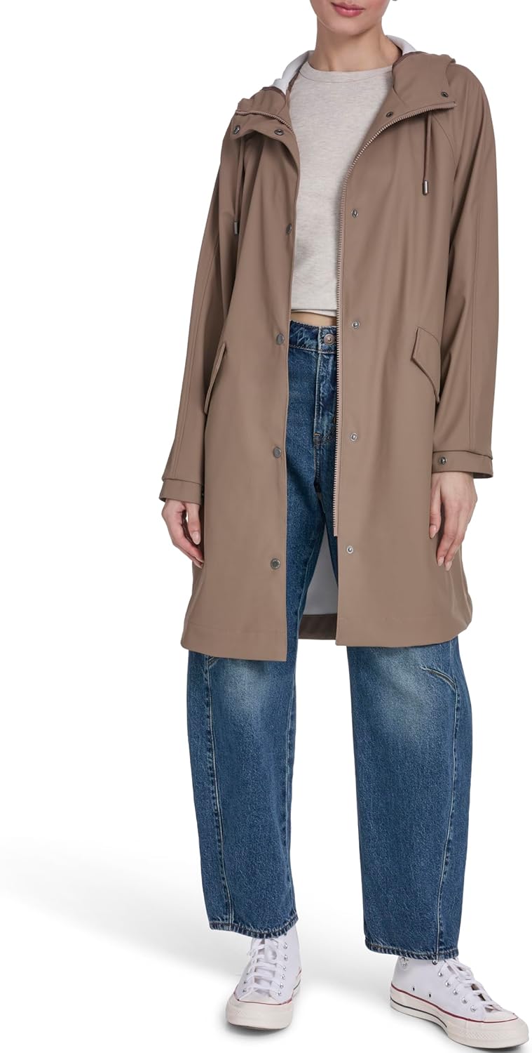 Levi's Women's Raglan Sleeve Rain Jacket