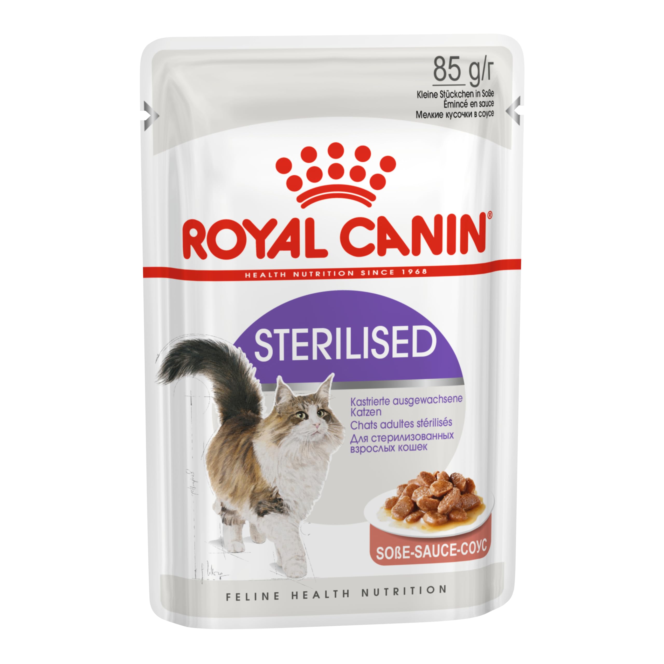 Royal Canin Sterilised Gravy Kısır Kedi Pouch Yaş Mama 85 gr x…