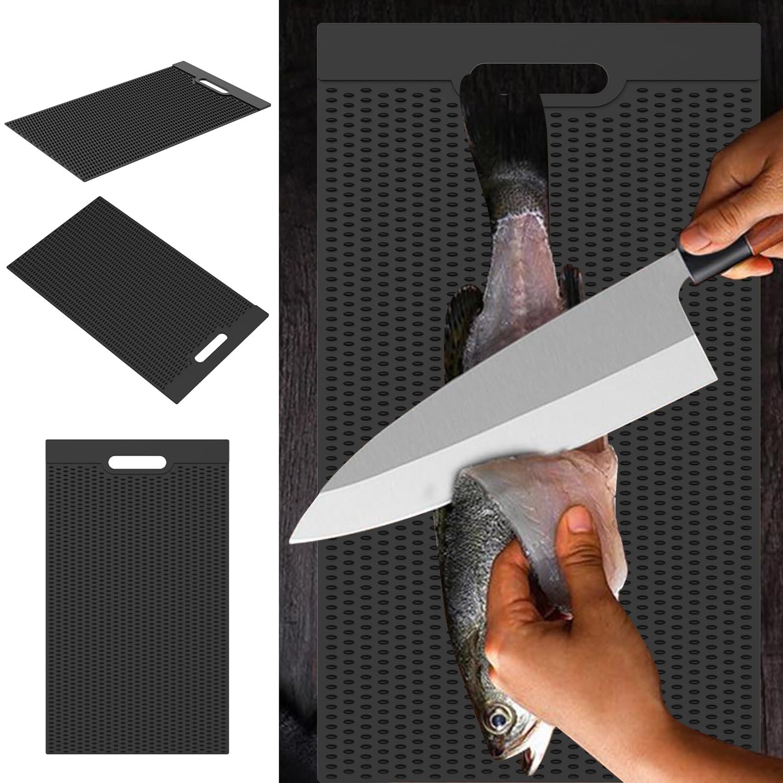 Esterilla de limpiar pescado plegable ideal para camping y pesca