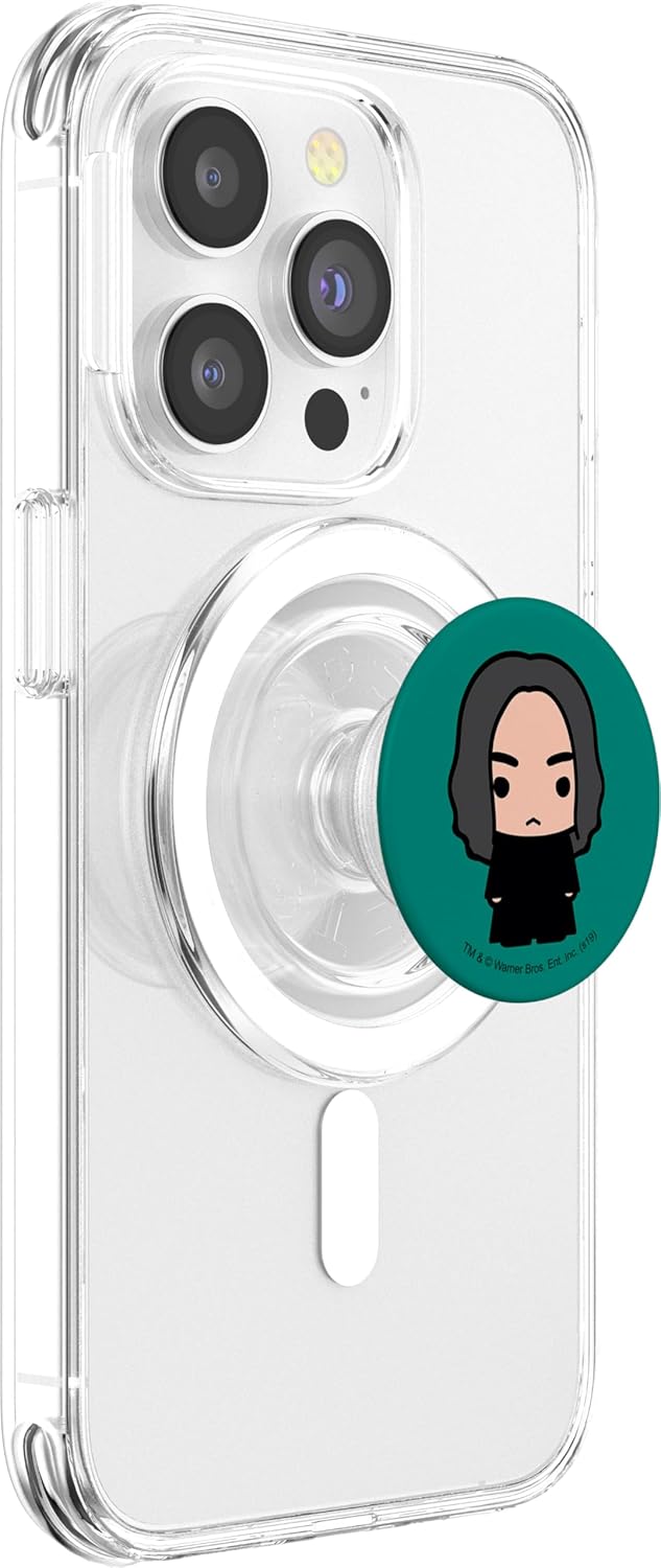 Harry Potter Snape Cute Chibi Character PopSockets MagSafe PopGrip for iPhone