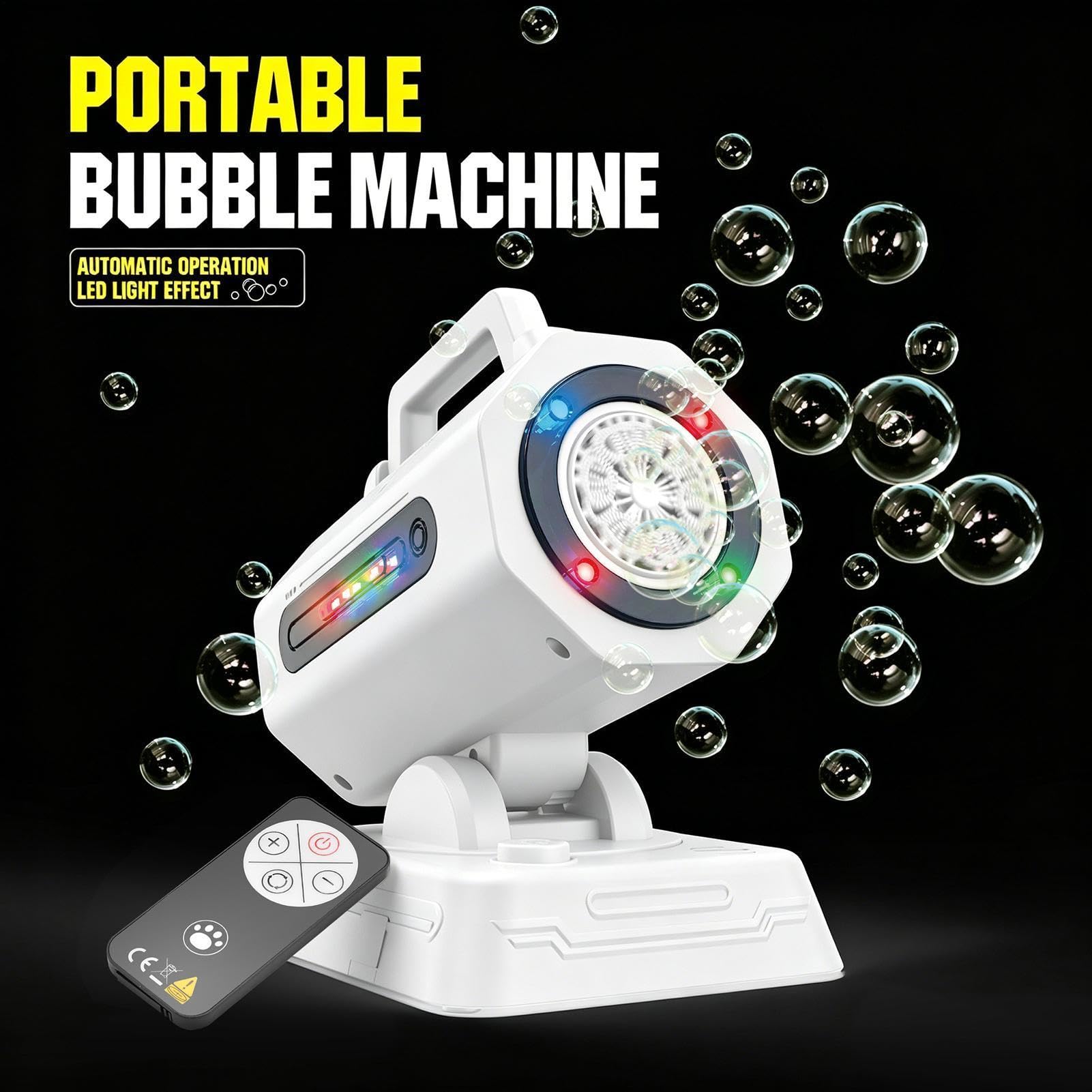 Macchina Bolla per Feste Macchina Luce LED Telecomando su