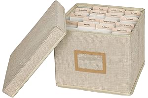 Large Greeting Card Organizer for Easy Storage