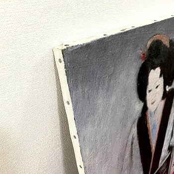 絵画 淡路人形 浄瑠璃 人形芝居 油絵 原画 ④ Amazon.co.jp: 浮世絵 淡路人形 浄瑠璃 絵画 油絵 原画 肉筆