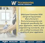 Whirlpool W10426979 Genuine OEM Under Counter Bracket For Dishwashers – Replaces 2311792, AH3632890, EA3632890, PS3632890, Silver