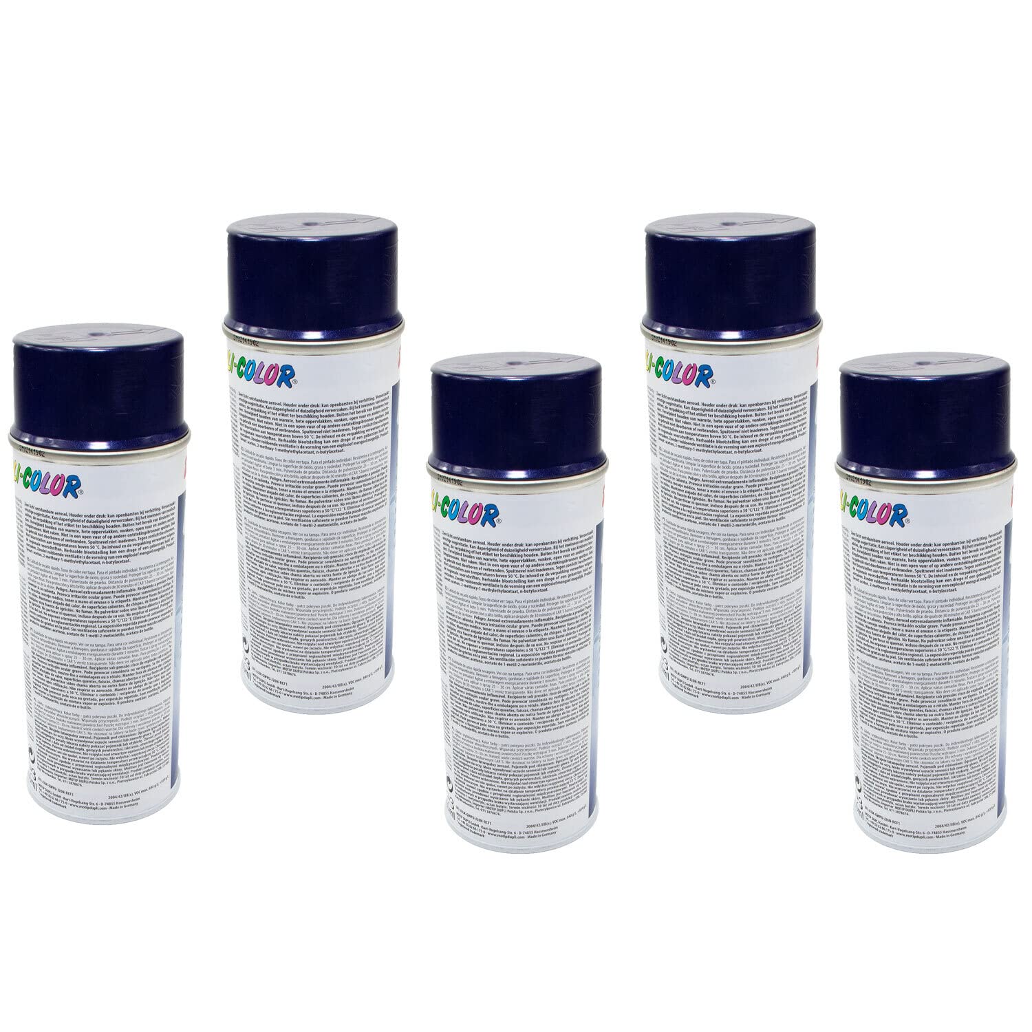 Lackspray Spraydose Sprühlack Cars Dupli Color 706844 blau-lila metallic 5 X 400 ml