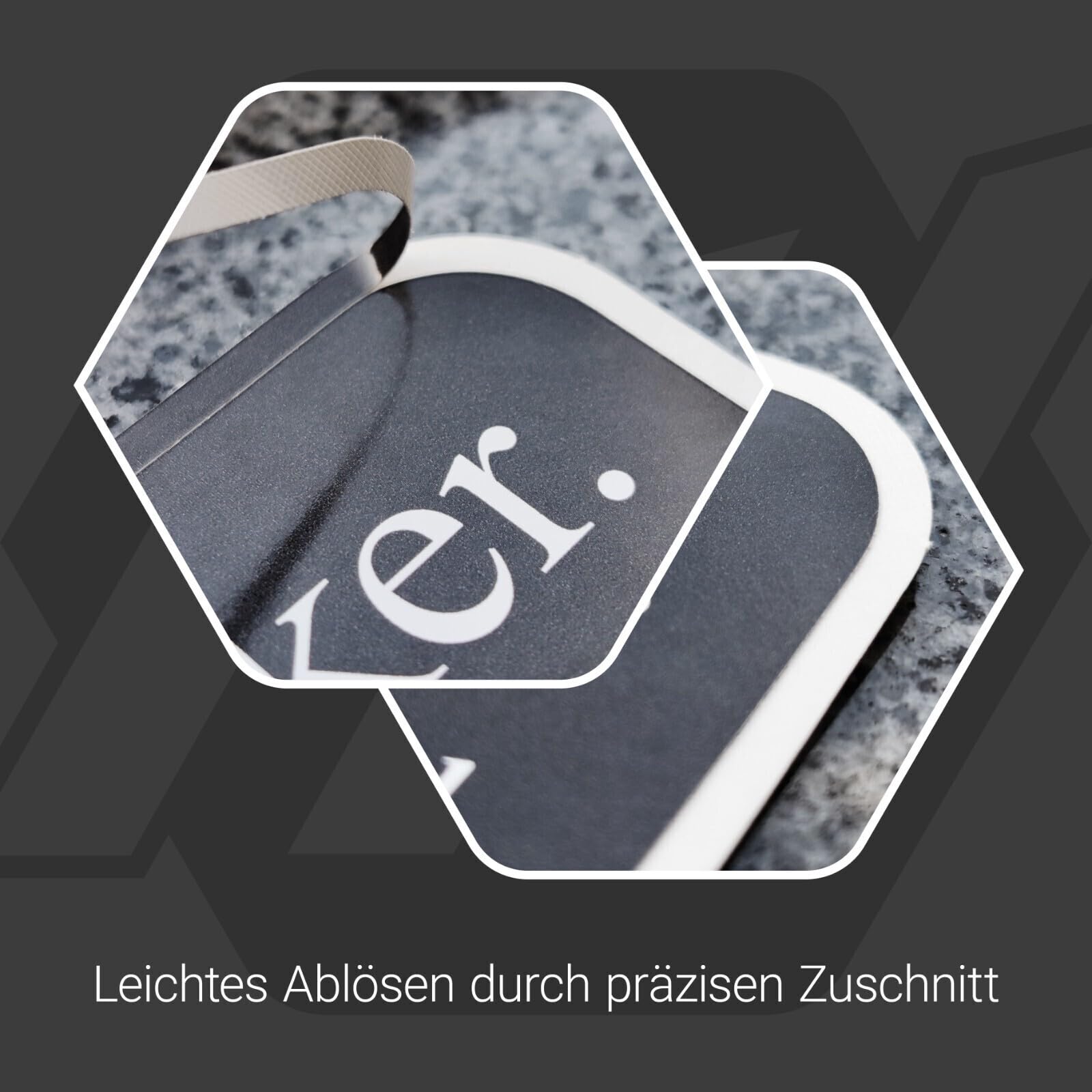 Aufkleber Rohrleitungskennzeichnung Chlorgas Gelb, 30x5 cm, 250