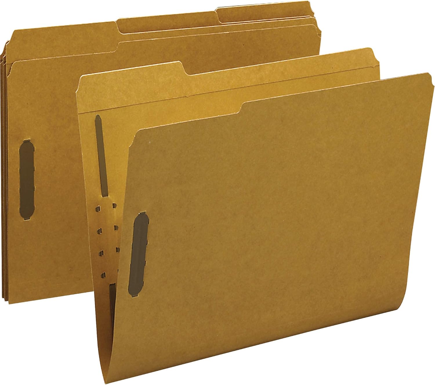 Business Source 2-ply Tab Kraft Fastener Folders