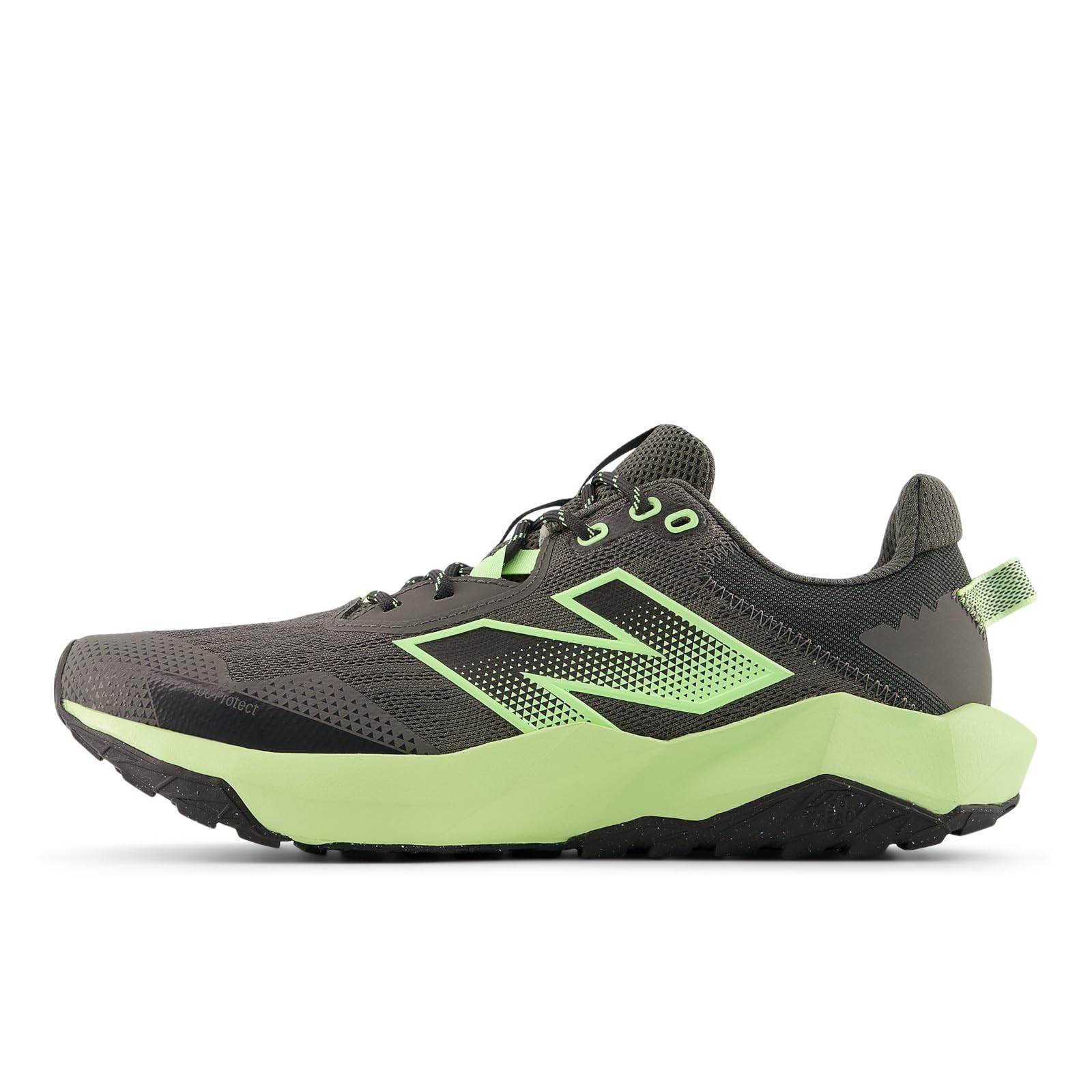 New Balance Men's Dynasoft Nitrel V6 Gore-Tex Trail Running Shoe, Black/Black/Phantom, 9 Wide