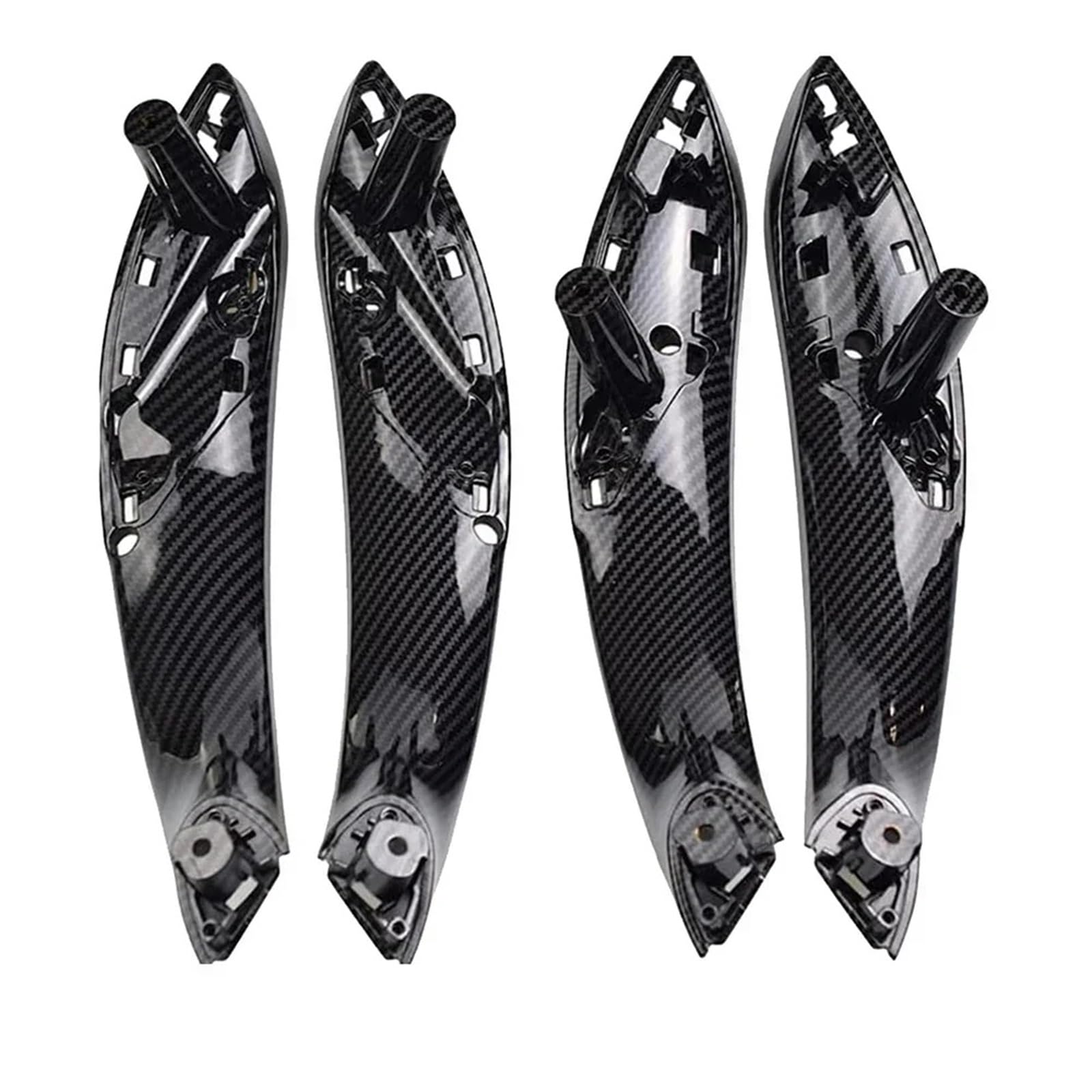 Gaubxct Front Rear 4 Pcs Exterior Door Handle Hinge Repair Kit 4Pcs Car Door Inner Handle Fit For F30 F80 F31 F32 F33 F34 F35 F36 3 4 Series Interior Cover Replace Car Exterior Door Handles(Front Rear 4 Pcs)