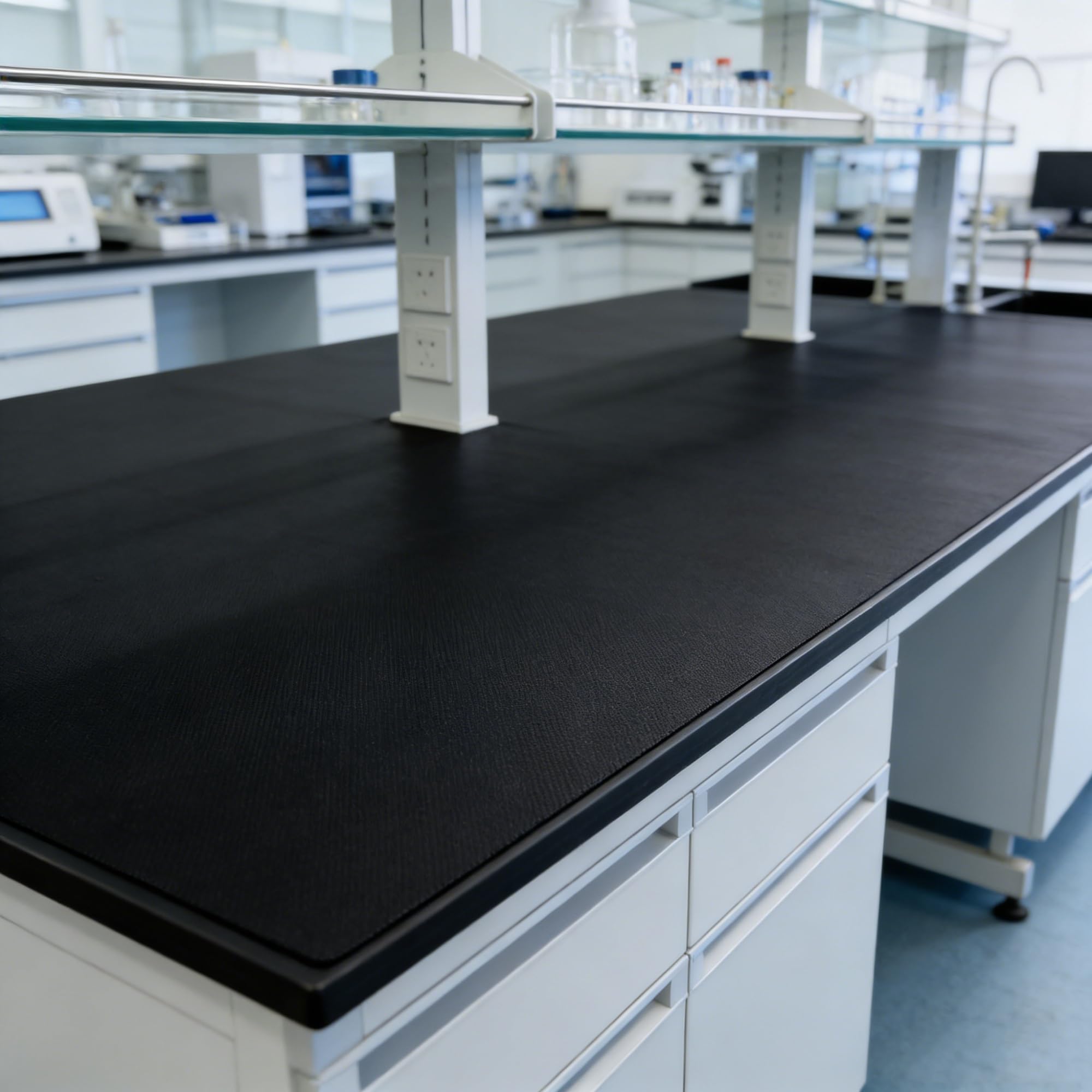 Goma Antiestático Estera 2 Mm Grueso, ESD Alfombra para Electrónica Soldadura, Disipativo Banco De Trabajo Estera para Taller Laboratorio Estaciones De Trabajo(0.5x1.5m)