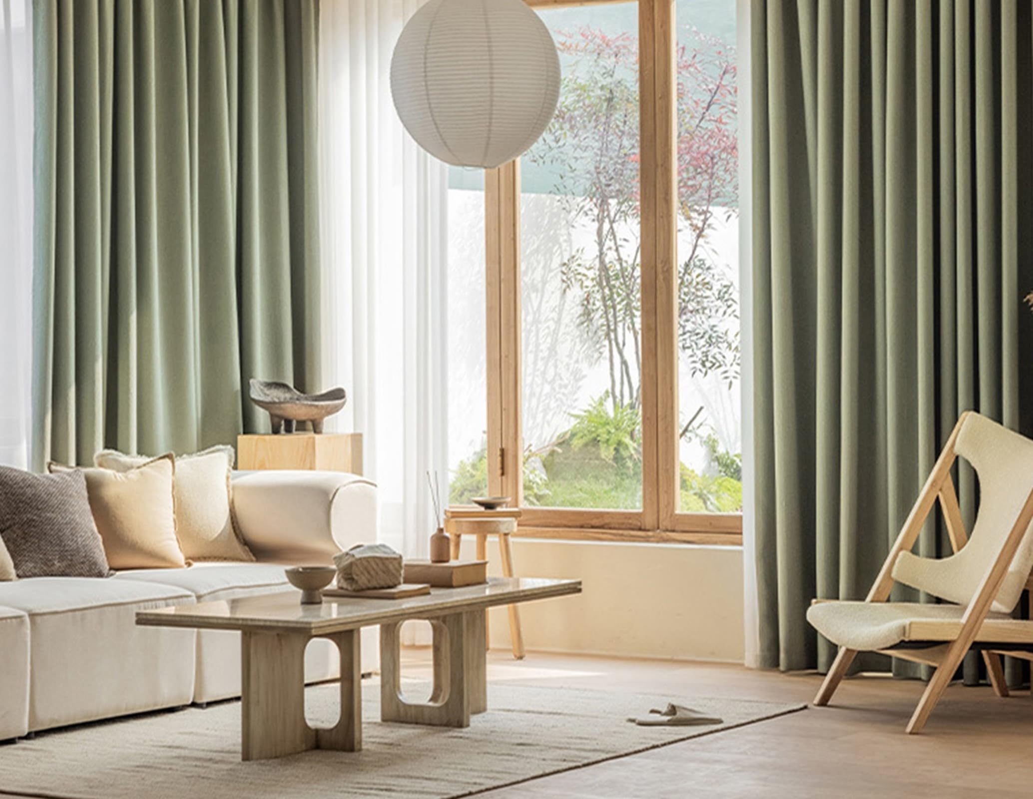 Wycian Türgardine Verdunklungsvorhang Grün 2 Er Chenille Streifen Volltonfarbe H244 X B132Cm für Schlafzimmer