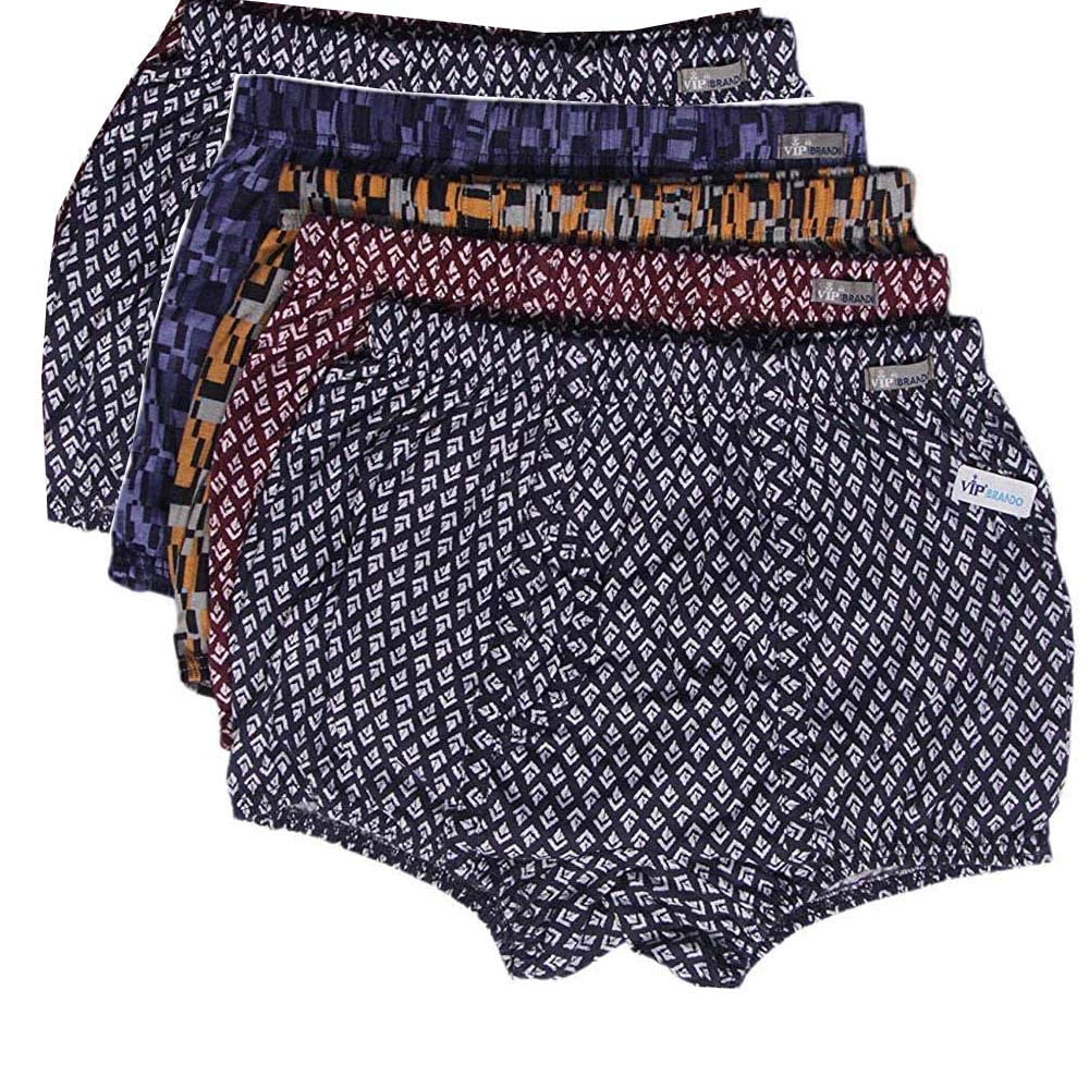 vip Brando Mens Cotton Trunk Pack of 5 (Color and Print May Vary)-picture-45