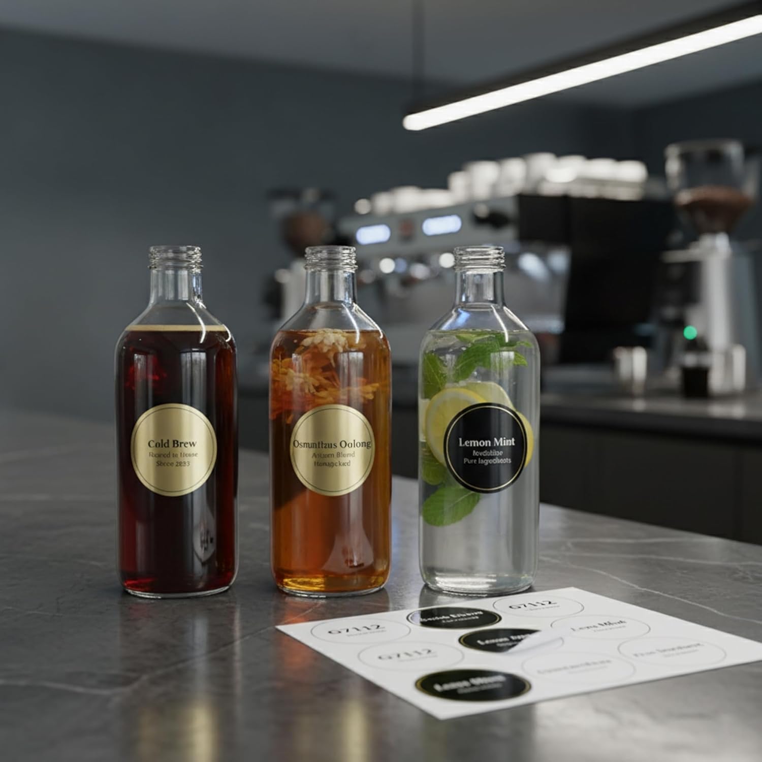 Printable Round Labels,Glossy 2" Diameter Circle Stickers for Printer,60 Blank Label for Jars,Envelopes,Packaging,Crafts,Custom Address Labels,for Home & Business - Image 5