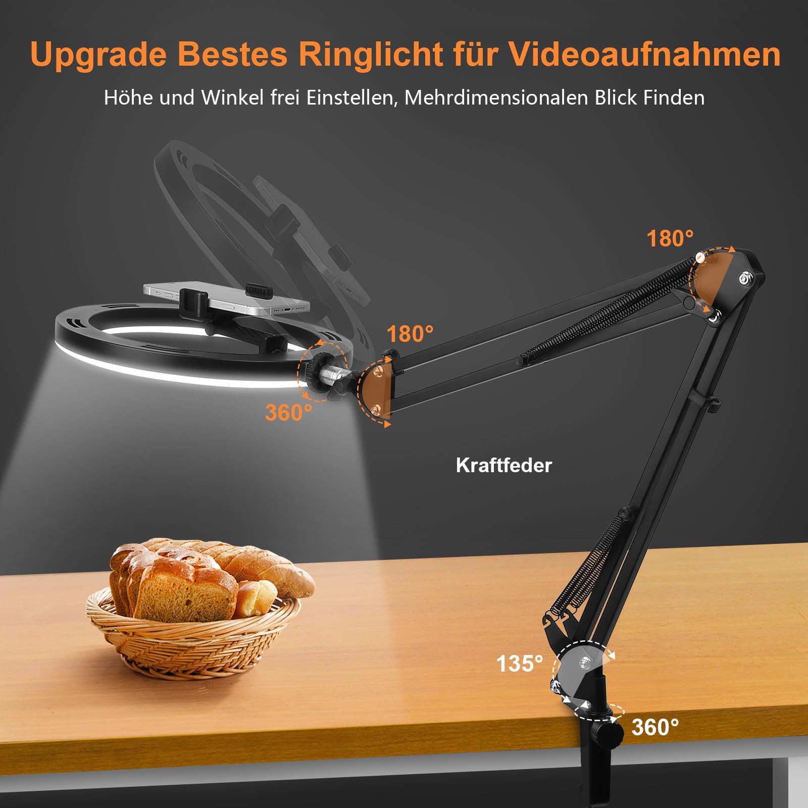 Ringlamp met statief kopen? Bestel de beste Ringlampen bij R2B Store