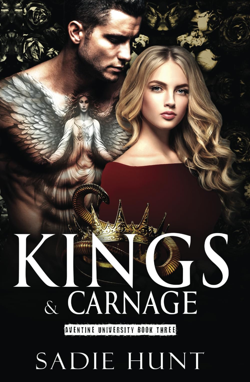 Kings & Carnage: A Dark College Stepbrother Romance (Aventine University)