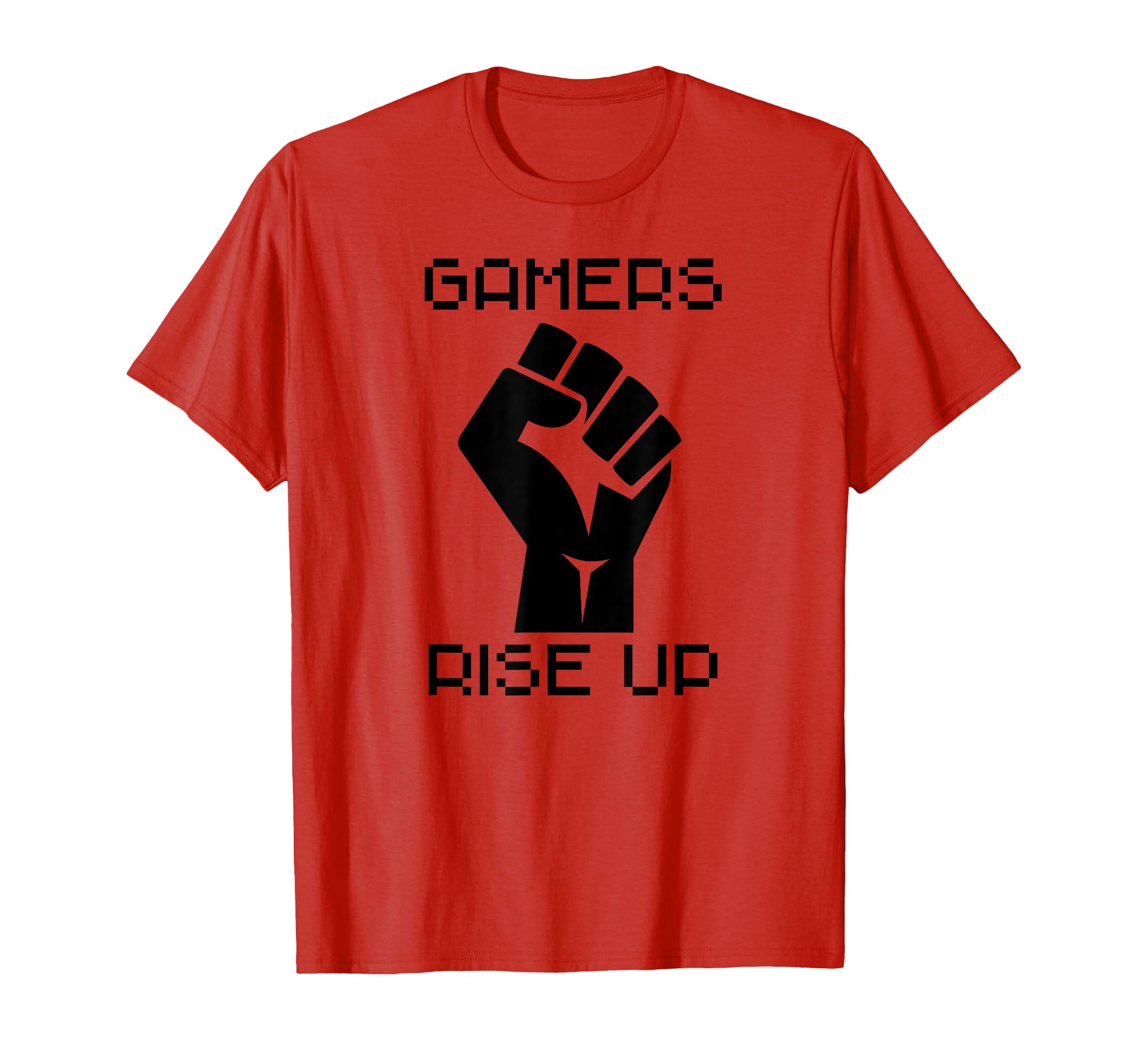 Gamers Rise Up Video Gaming T-Shirt