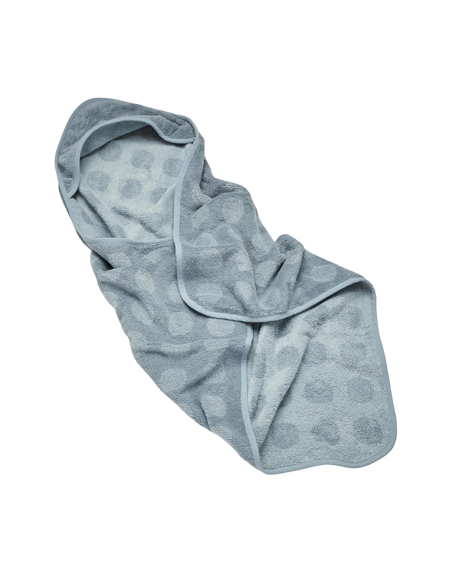 Leander Bluza z kapturem niebieska – puszysty ręcznik dla niemowląt z kapturem – 100% bawełna ekologiczna frotte – ogrzewa i schnie – do pływania dla niemowląt, na basen lub plażę