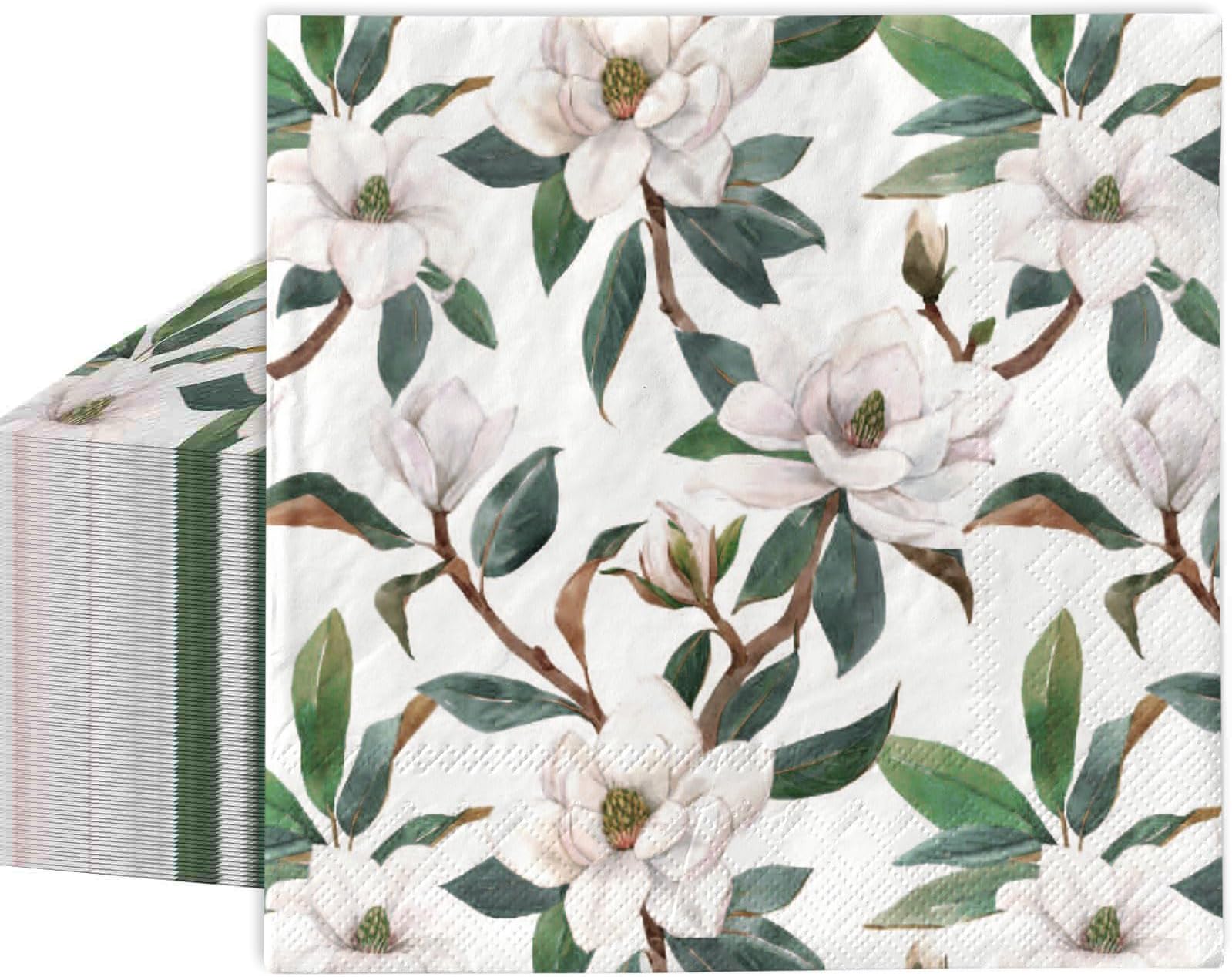 Caspari Cocktail Napkins Paper Napkins 5" x 5" Party