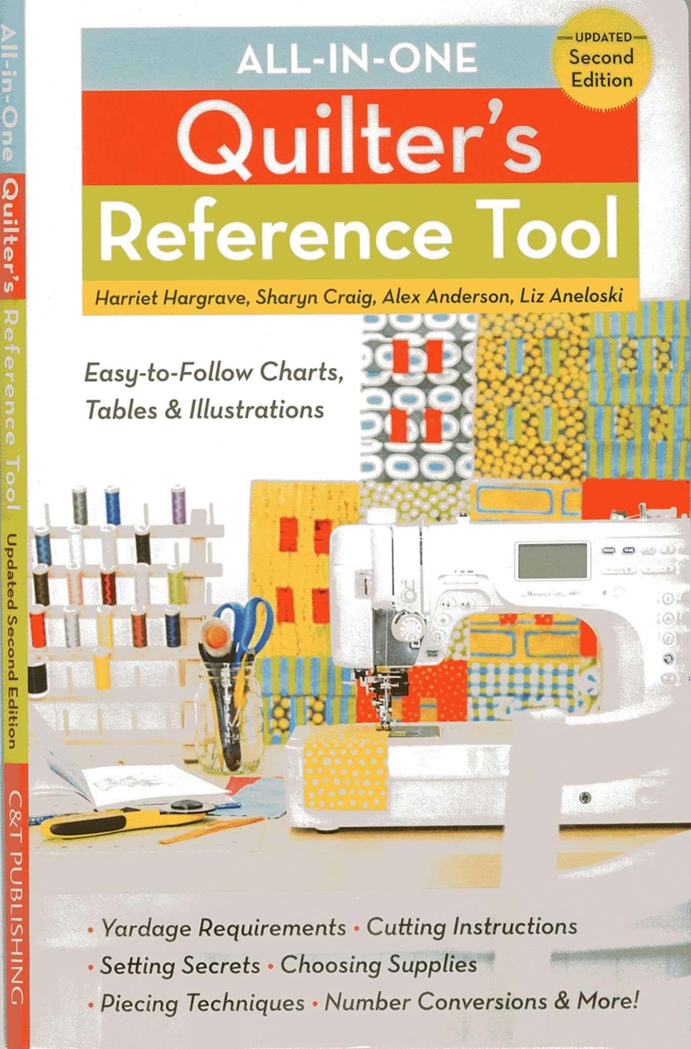 All-In-One Quilter's Reference Tool (2nd by Harriet Hargrave SPIRAL-BOUND