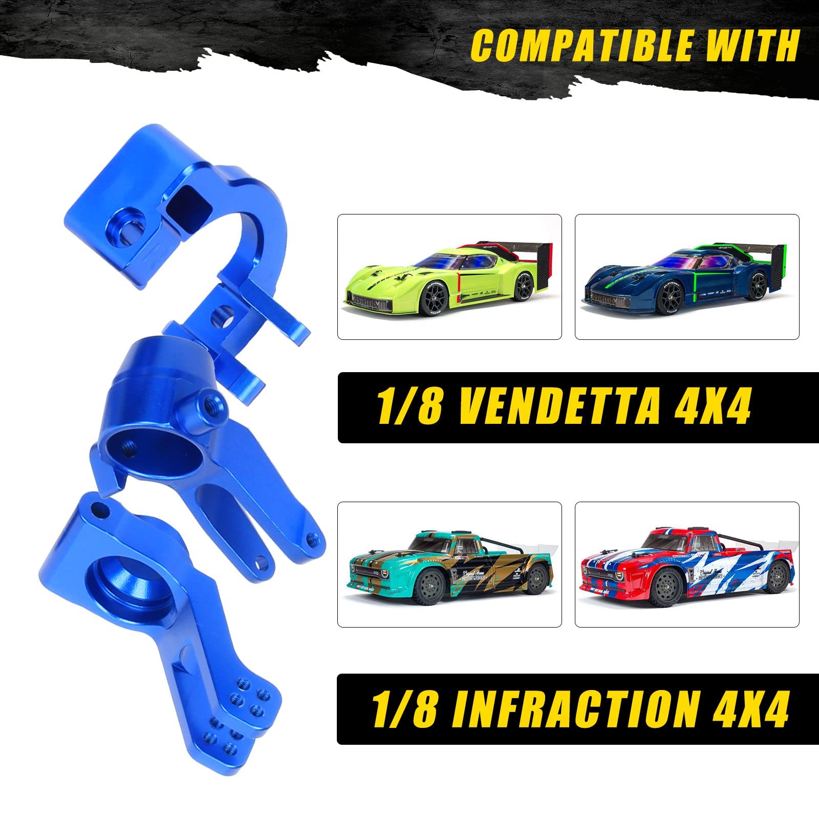 その他 ma Amazon.com: RCAWD for 1/8 ARRMA Vendetta 3S & Infraction 570 Mega