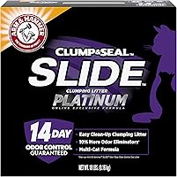 ARM & HAMMER Slide Platinum Clumping Cat Litter, Multi-Cat, 18lb